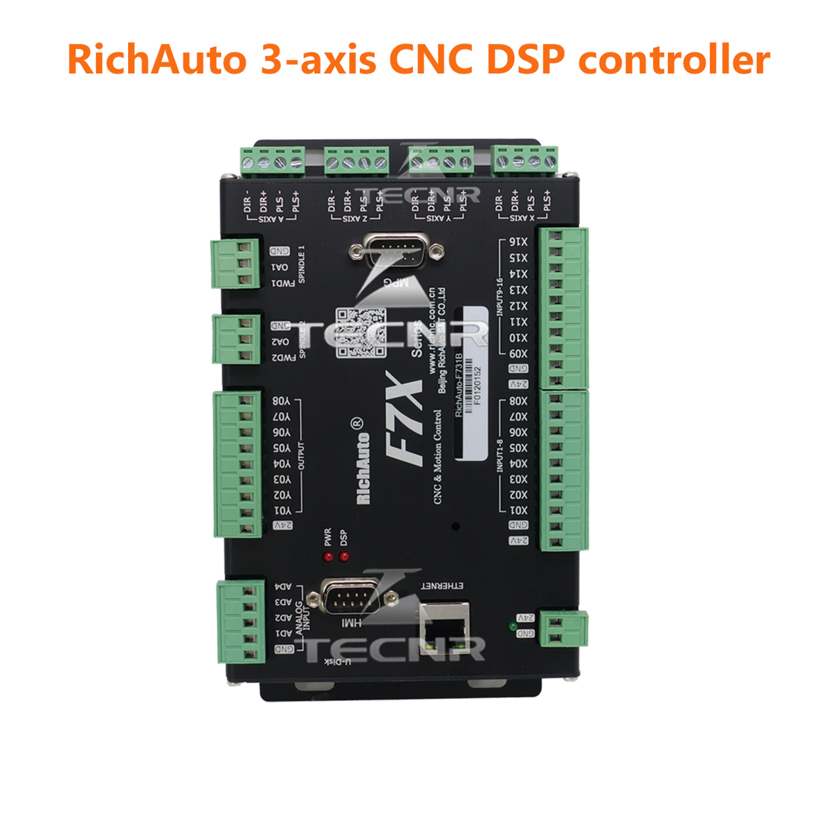 RichAuto DSP F731 3 Axis Motio - огляд і ціна Richauto A11 Dsp Controller 3 Axis