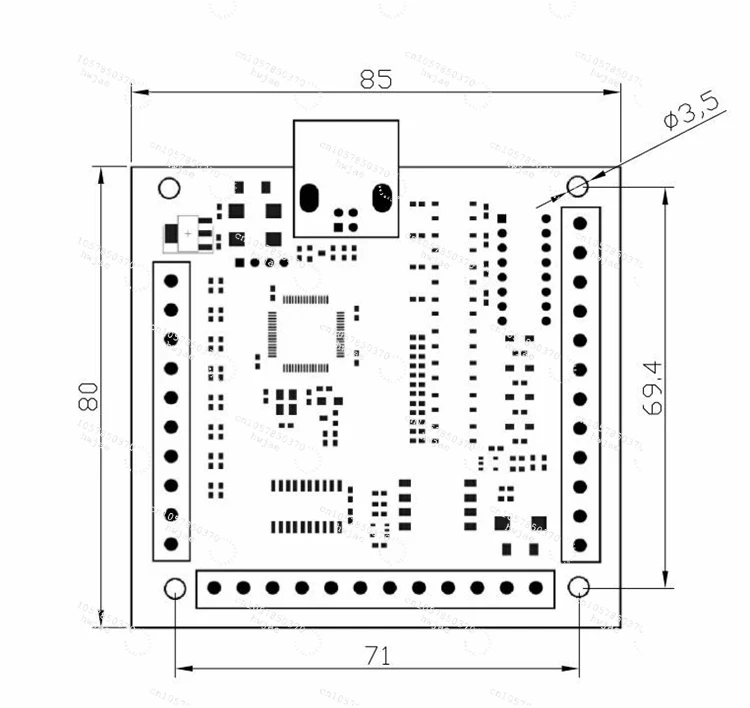 MACH3 4-Axis USB CNC Controlle - огляд і ціна Mach3 Usb Cnc Controller 4 Axis 100Khz